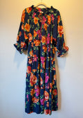 Dusky Floral Maxi Dress