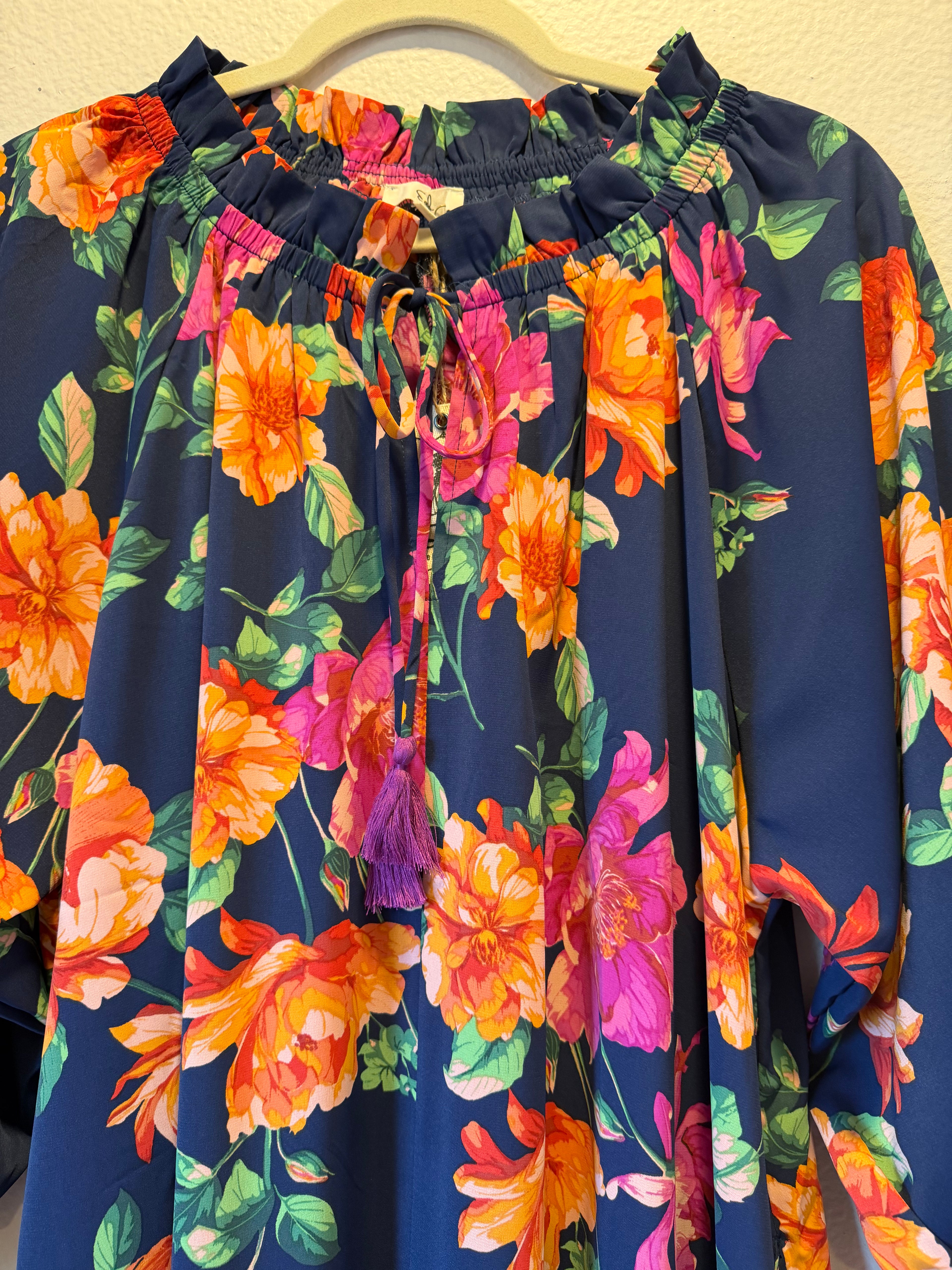 Dusky Floral Maxi Dress